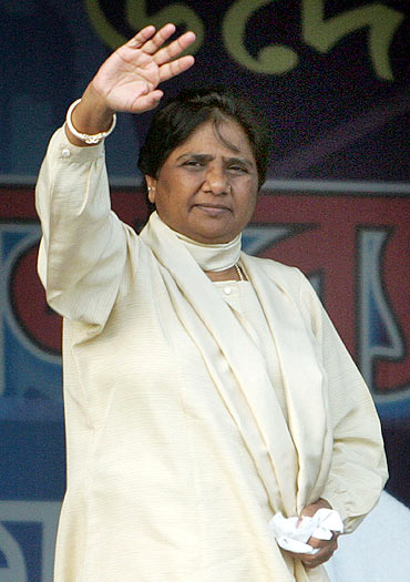 UP Chief Minister Maywati