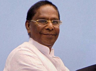 Minister of State for Personnel V Narayanasamy