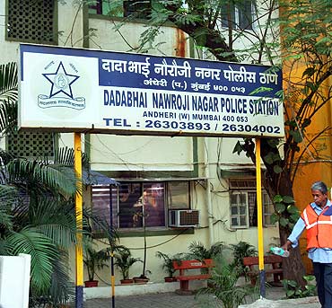 The DN Nagar police station which is investigating the murders