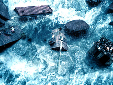 A scene from the film Dam 999