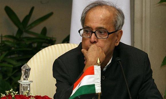 Former Finance Minister Pranab Mukherjee