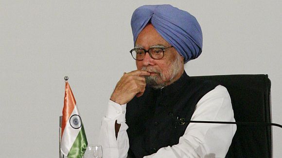 Prime Minister Manmohan Singh's government does not have a powerful political voice to counter the Opposition's arguments