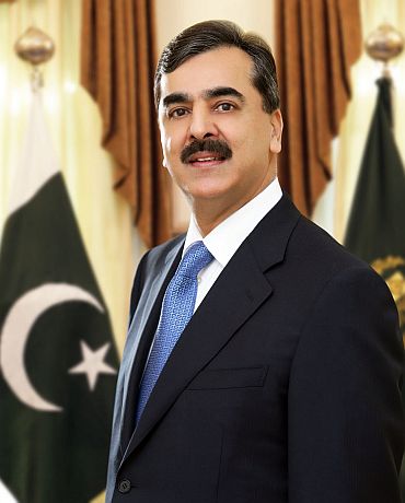 Pakistan Prime Minister Yusuf Raza Gilani
