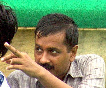 Team Anna member Arvind Kejriwal