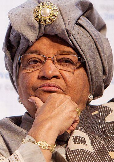 Nobel laureate Liberian President Ellen Johnson Sirleaf