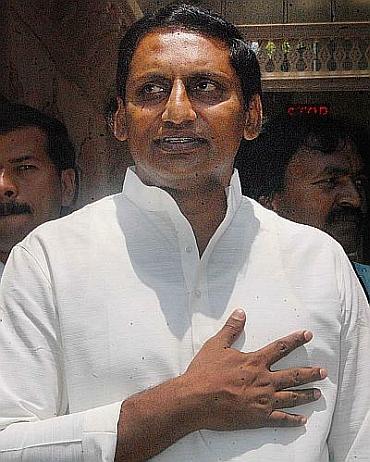 Andhra Chief Minister Kiran Kumar Reddy