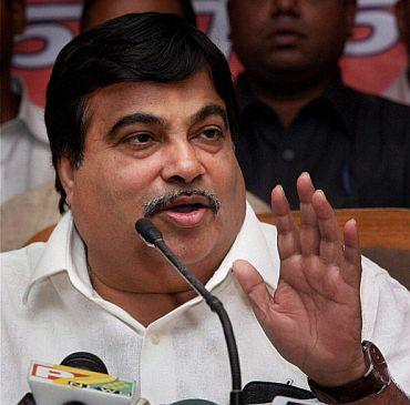 BJP president Nitin Gadkari