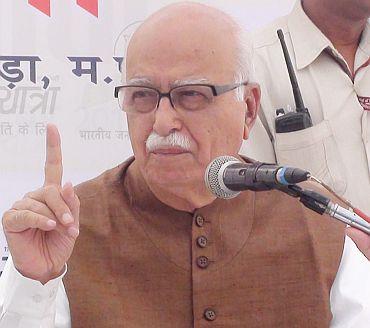 BJP leader LK Advani