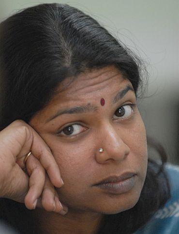 DMK MP Kanimozhi