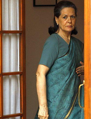 United Progressive Alliance Chairperson Sonia Gandhi