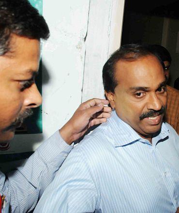 G Janardhana Reddy in CBI custody