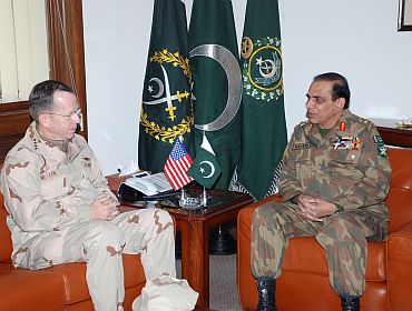 Admiral Mullen with Pakistan Army chief Kayani