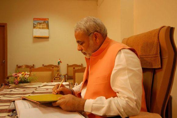 Gujarat Chief Minister Narendra Modi