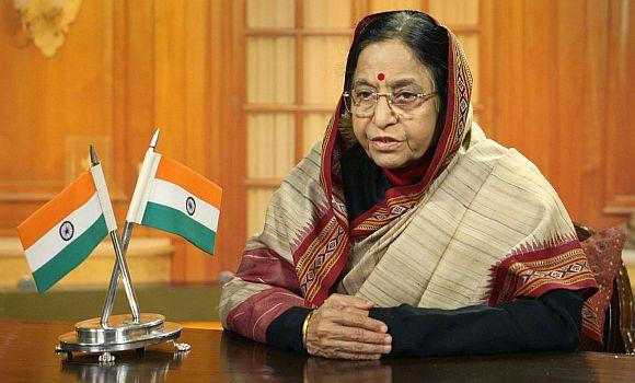 President Pratibha Devisingh Patil, whose term as President ends in July 2012