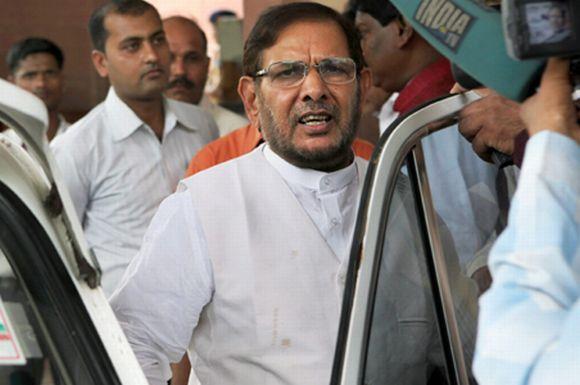 The Janata Dal-United's Sharad Yadav