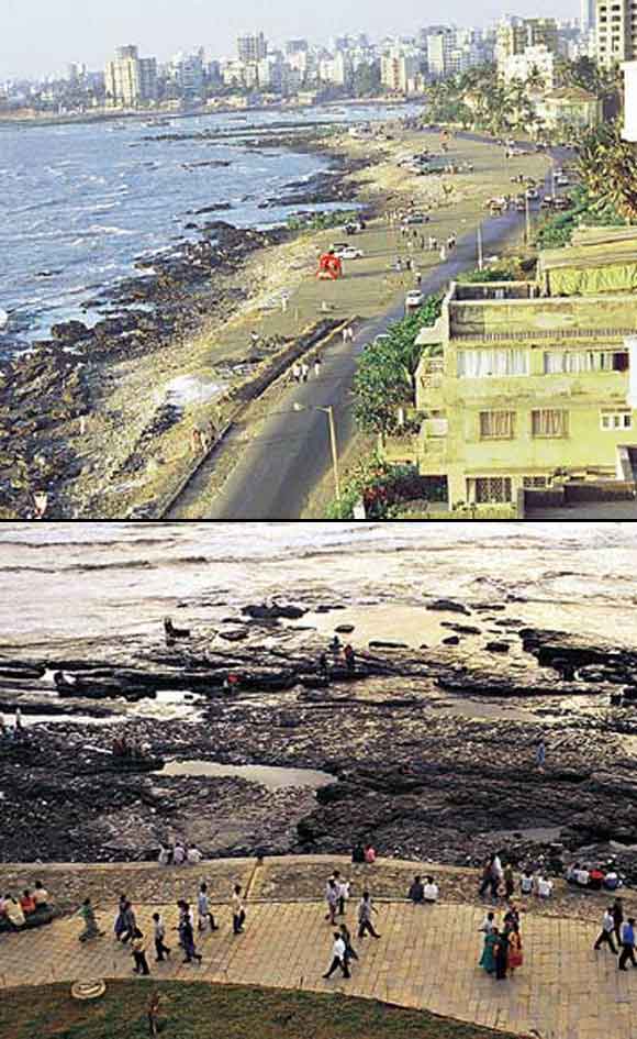 Bandra Bandstand: Then and now