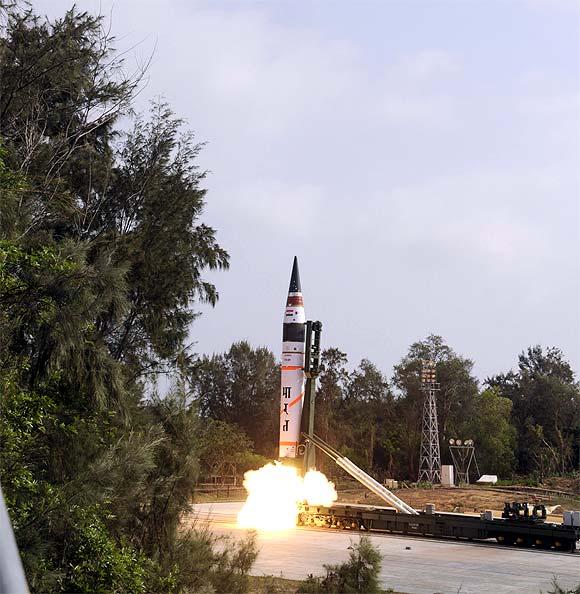 Agni-V is capable of striking a range of more than 5000 km