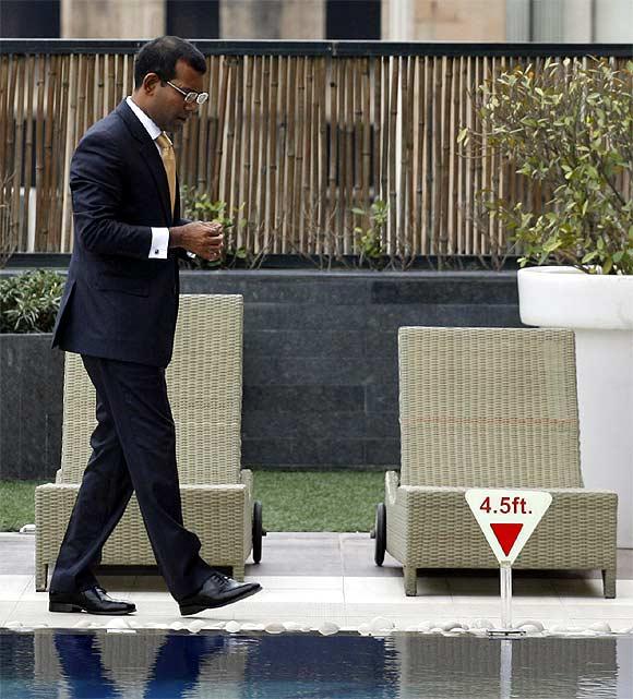 Former Maldives President Mohamed Nasheed