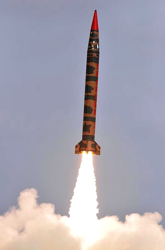 Pakistan's Hatf-IV-Shaheen-1A missile