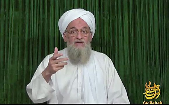 Video grab of Ayman al-Zawahiri
