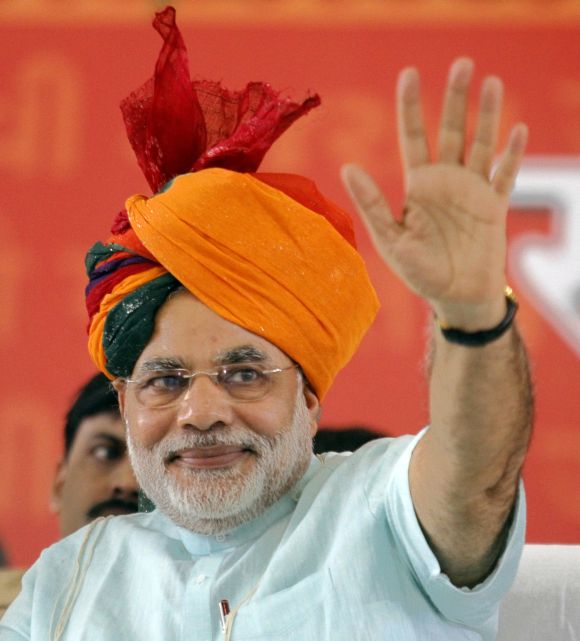 Gujarat Chief Minister Narendra Modi