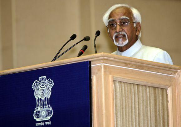 Vice President Hamid Ansari at a function in New Delhi