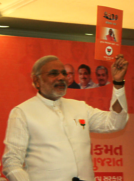 Gujarat Chief Minister Narendra Modi