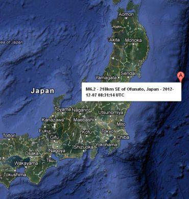 Earthquake Miyagi Japan