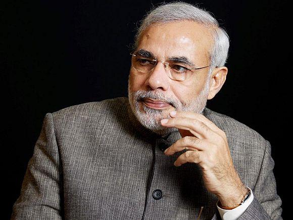 Gujarat Chief Minister Narendra Modi