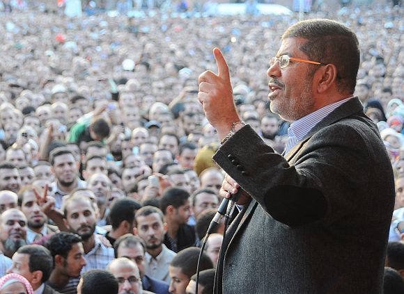 Egypt's President Mohamed Morsi
