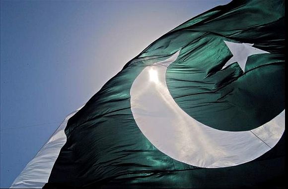 The Pakistan flag