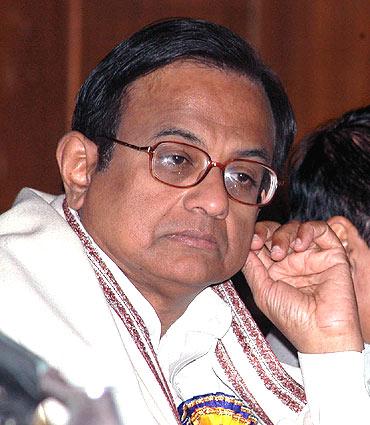 Home Minister P Chidambaram