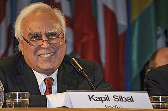 Union minister Kapil Sibal