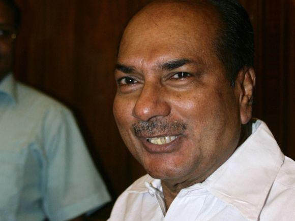 Defence Minister A k Antony