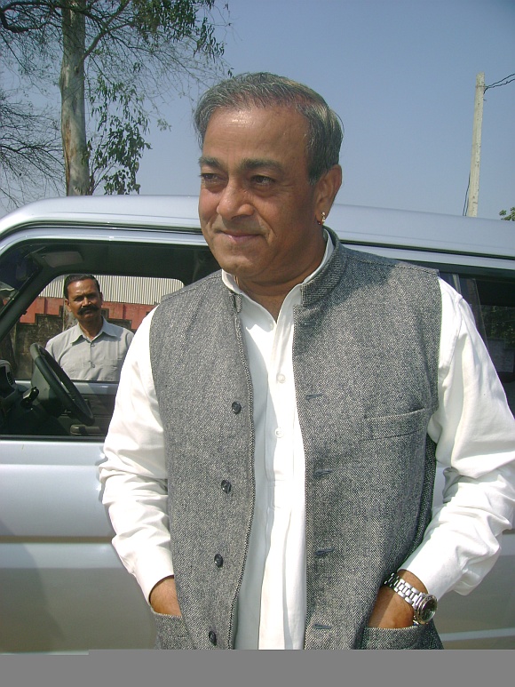 Sanjay Singh, whose wife Ameeta Singh is the Congress candidate