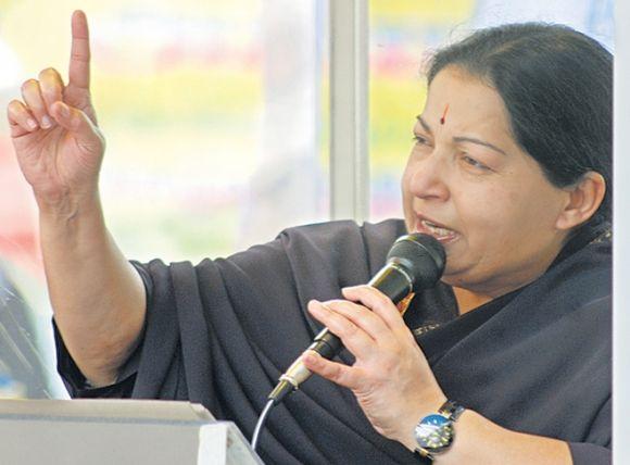 Tamil Nadu Chief Minister J Jayalalithaa