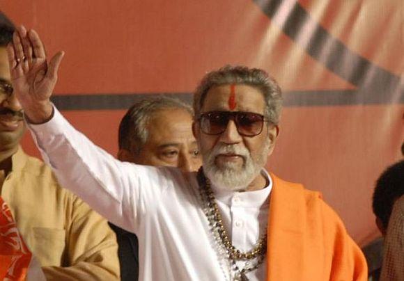 Shiv Sena chief Bal Thackeray