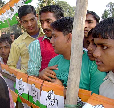 The youngsters at Priyanka Gandhi's rally