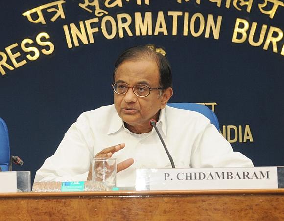 Union Home Minister P Chidambaram