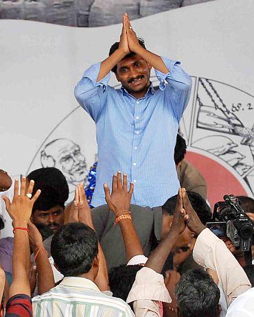 YSR Congress President Jaganmohan Reddy