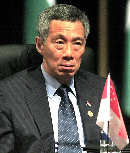 Singapore's Prime Minister Lee Hsien Loong