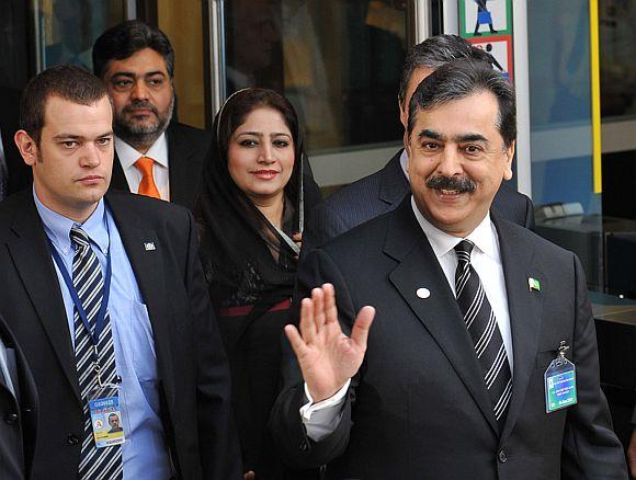 Pakistan Prime Minister Yousuf Raza Gilani