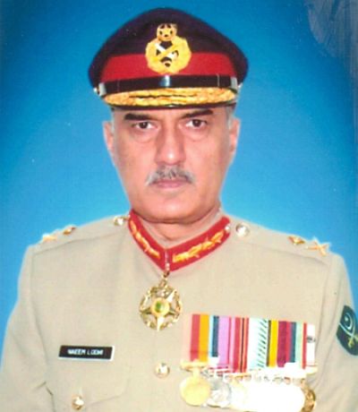 Former defence secretary Lieutenant General (retired) Khalid Naeem Lodhi