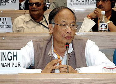 Manipur Chief Minister Okram Ibobi Singh: