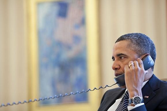 United States President Barack Obama at the White House