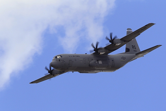C-130J Super Hercules transport aircraft