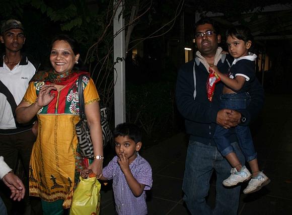 Bharat Paitankar with his family