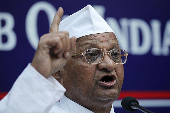 Slapping the only road open now, Anna Hazare said in Ralegan Siddhi on Tuesday night.