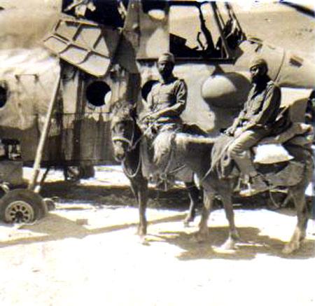 The abandoned IAF chopper