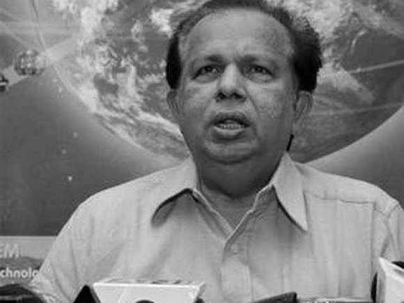 Former ISRO chief G Madhavan Nair